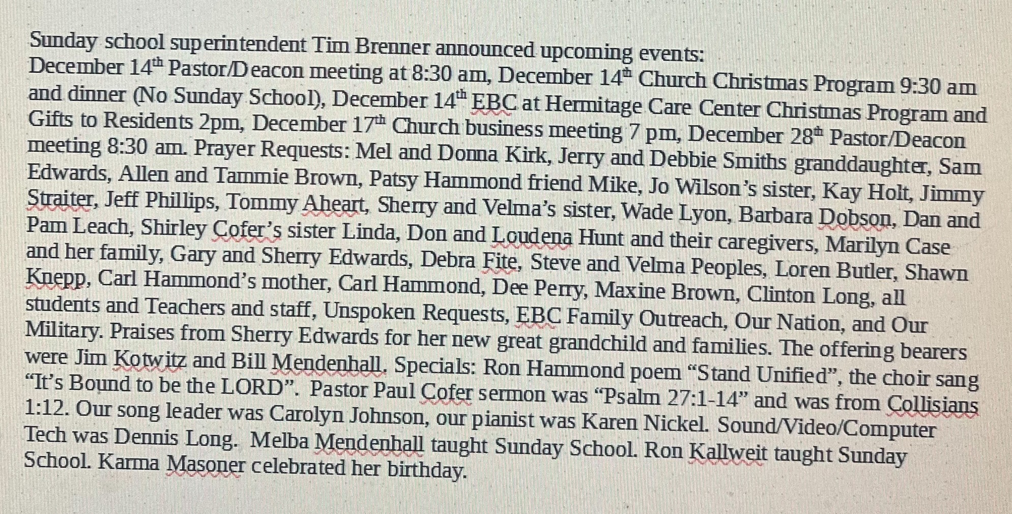 EBC News for November 30, 2025